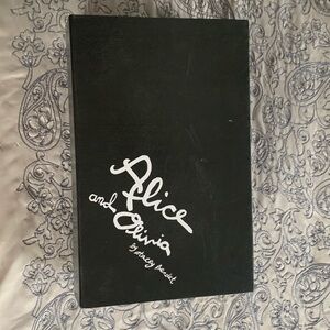 Black and white textured heels